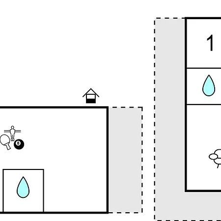 بيت للعطل Stunning In With Kitchen Roslev